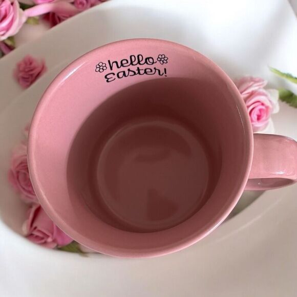 Peanuts Snoopy and Woodstock 'HELLO EASTER' Easter Basket and Egg Mug - NWT - Picture 4 of 5